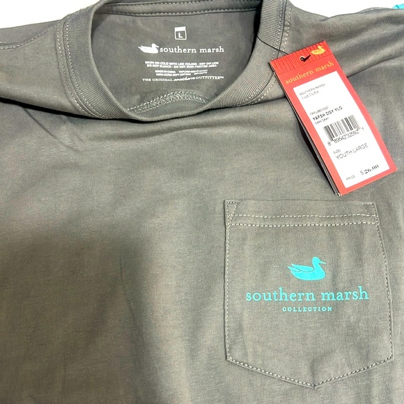 Lot of 2 Boys Southern Marsh shirts. Size Youth L. Both are brand new. - Picture 1 of 6